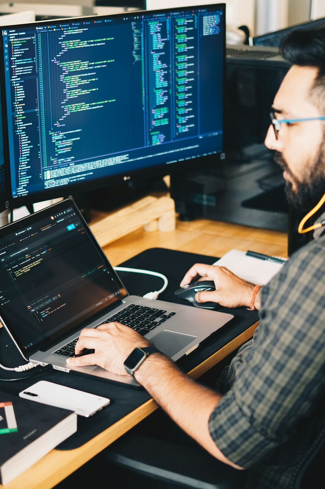 data analysis on computer
